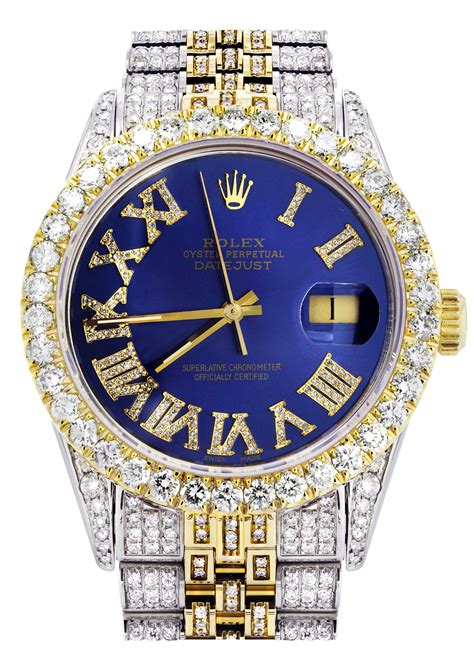 rolex com diamante